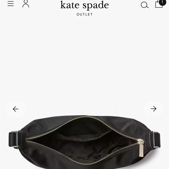 Kate Spade Classic Black Shoulder Bag - Picture 2 of 2
